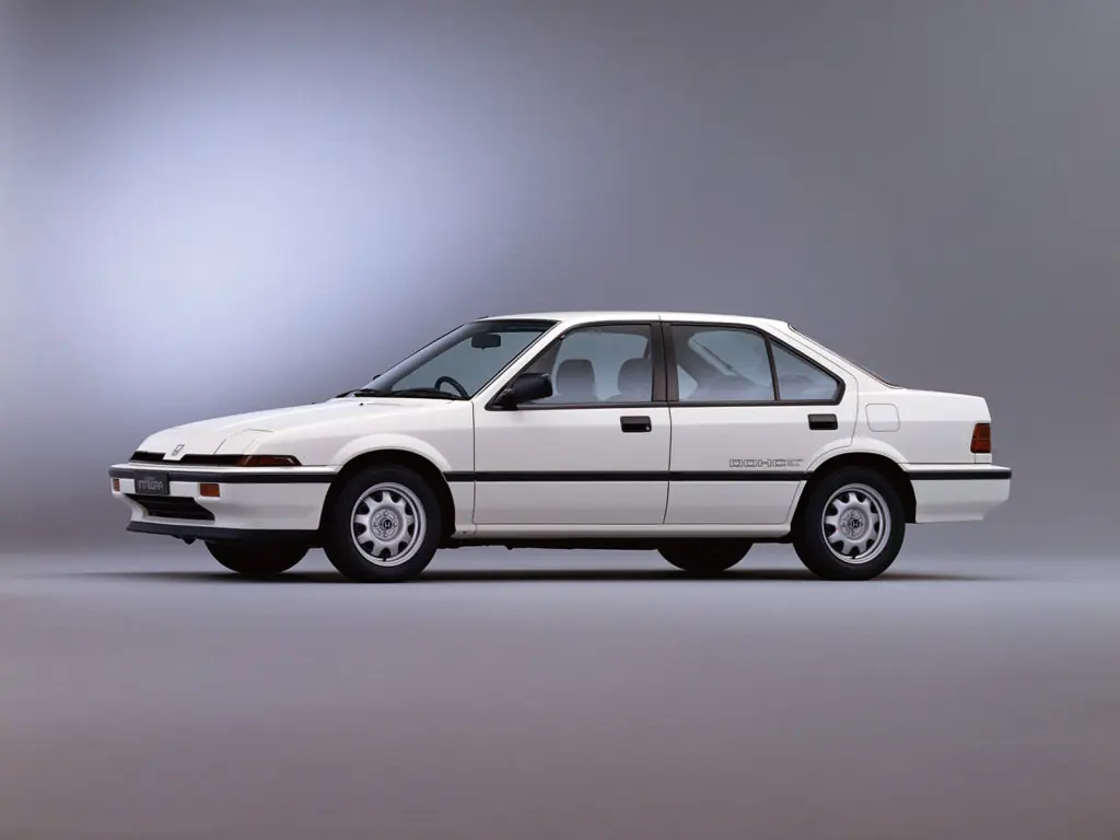 Honda Integra (DA1, DA2) 1 поколение, седан (10.1986 - 04.1989)